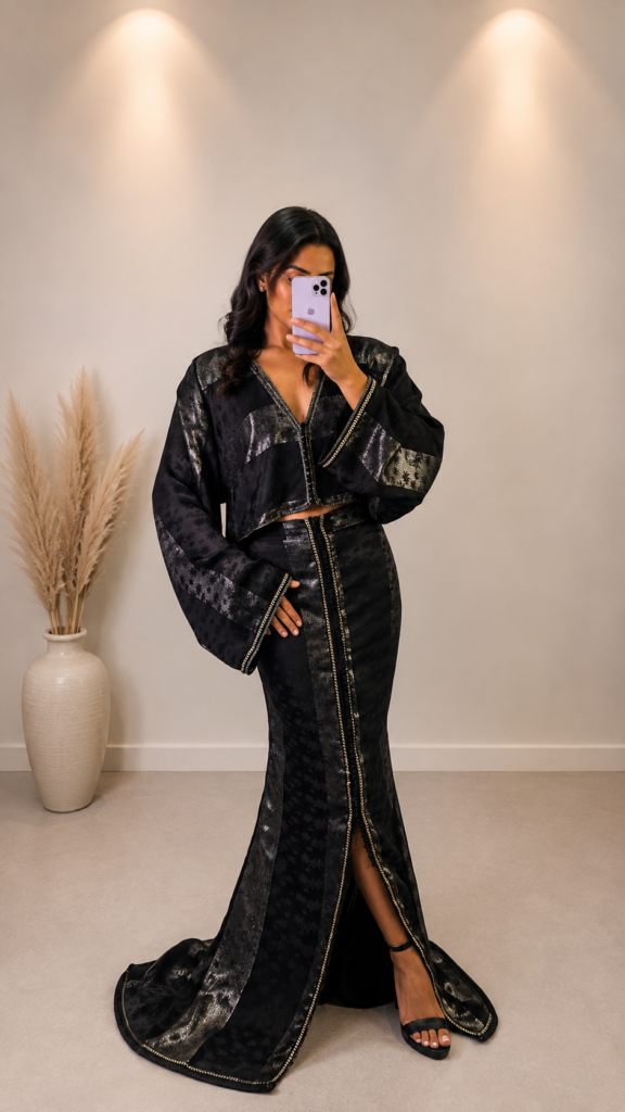 Caftan Etoile Noir