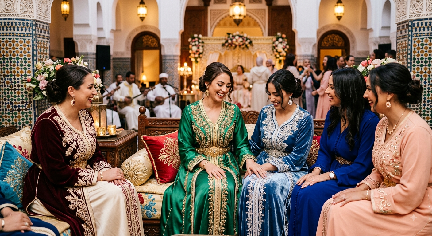 Comment bien choisir son caftan pour un mariage marocain