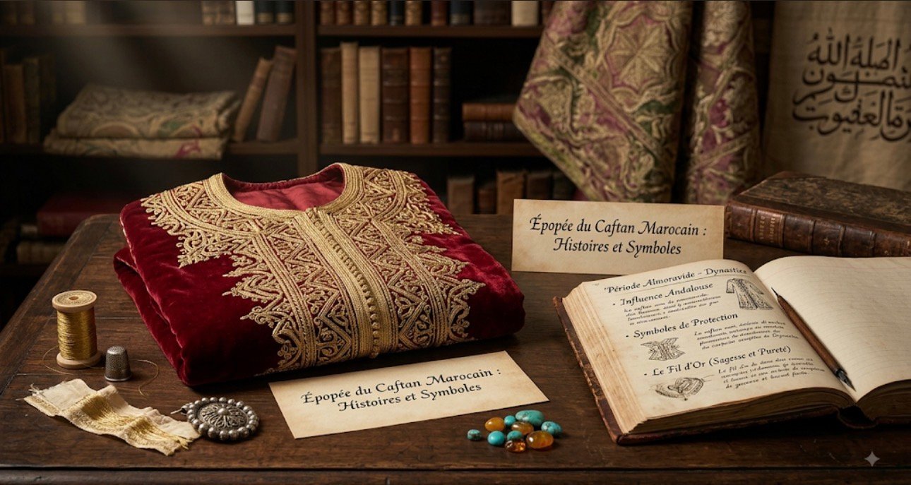 L&rsquo;histoire et la symbolique du caftan marocain